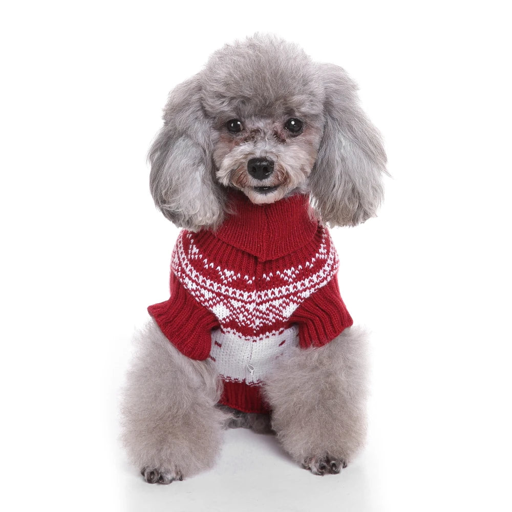 Santa Claus Dog Fleece Coat – Christmas Puppy Costume