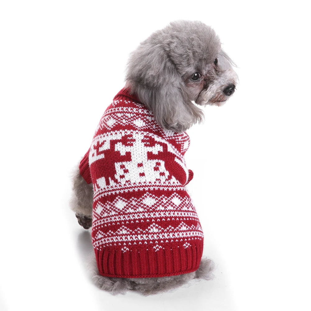 Santa Claus Dog Fleece Coat – Christmas Puppy Costume