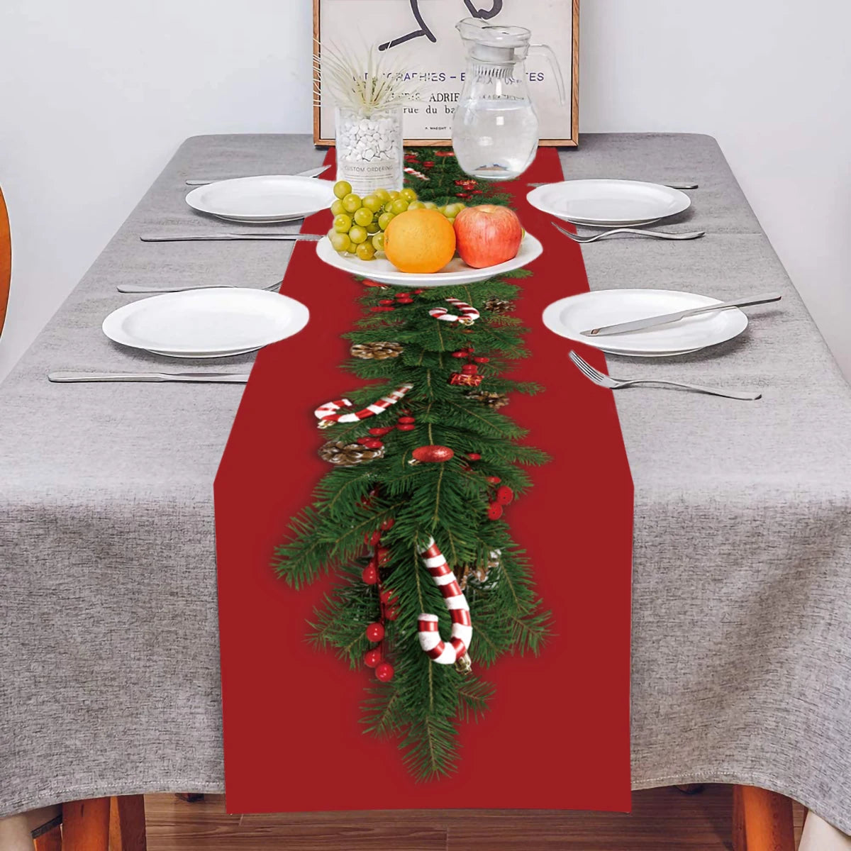 Christmas Table Runner – Merry Xmas Home & Party Decor 2024