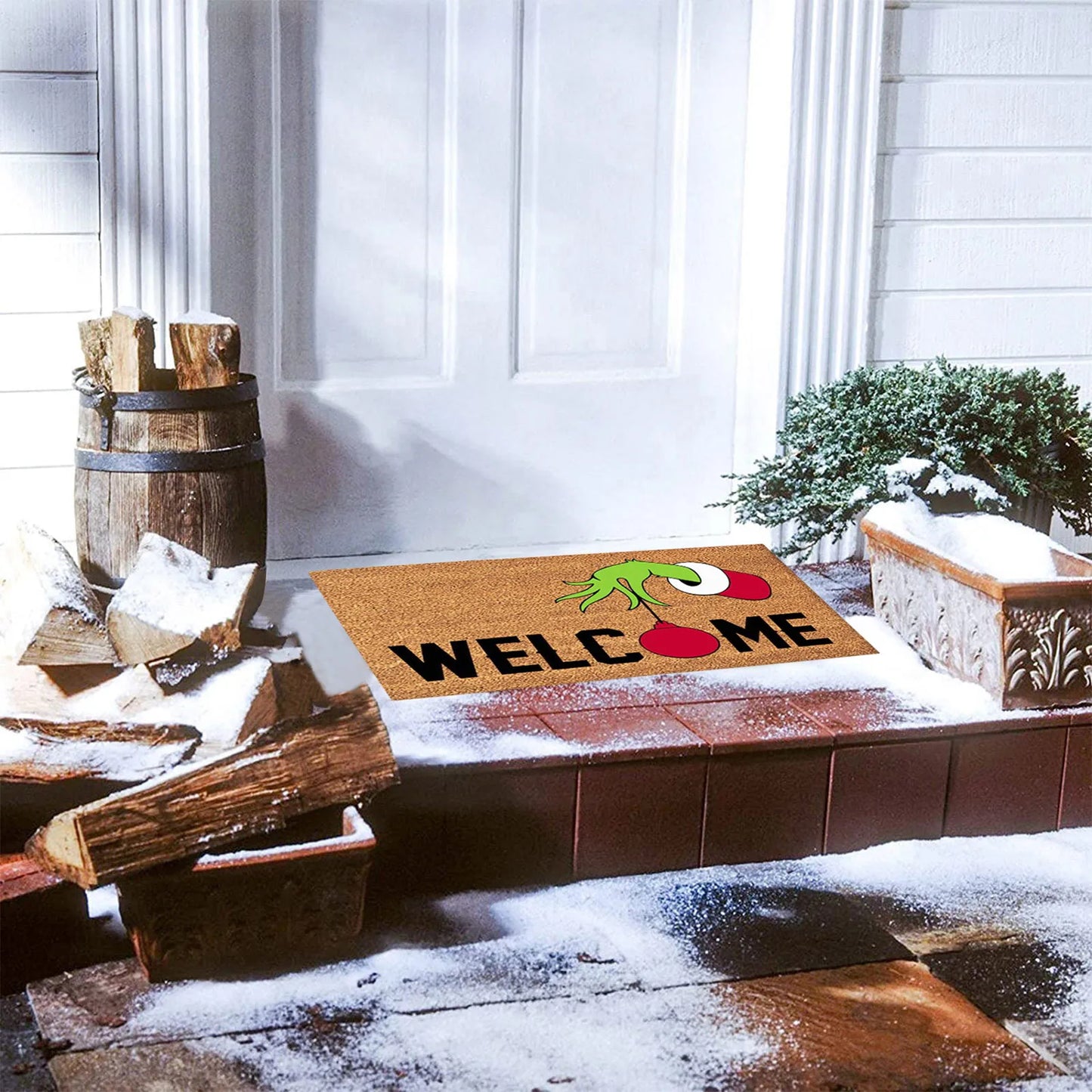 Festive Christmas Mat – Durable & Non-Slip (15.7 x 23.6 inches)